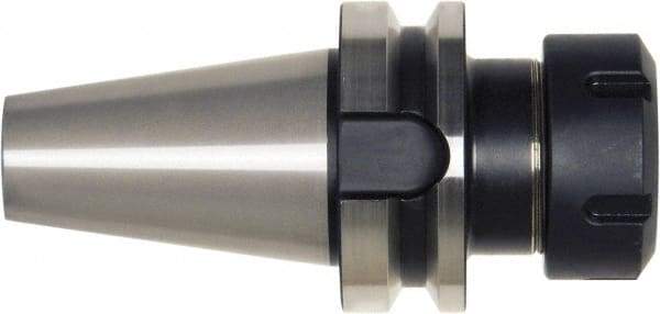 Bilz - 2mm to 20mm Capacity, 100mm Projection, HSK100A Taper Shank, ER32 Collet Chuck - 0.003mm TIR, Through-Spindle & DIN Flange Coolant - Exact Industrial Supply