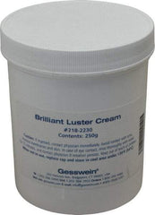 Made in USA - 250 g Polishing Compound - Use on Aluminum, Brass, Bronze, Chrome & Steel - Top Tool & Supply