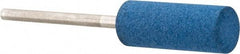 Value Collection - 8mm Max Diam x 20mm Long, Cylinder, Rubberized Point - Medium Grade, Ceramic, Mounted - Top Tool & Supply