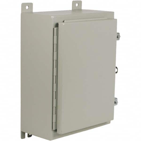 Wiegmann - NEMA 12 Steel Standard Enclosure with Hinged Cover - Top Tool & Supply