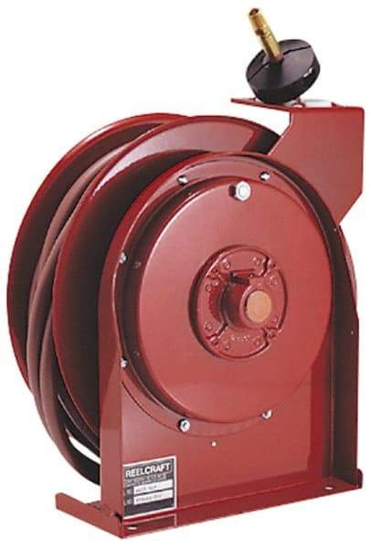 Reelcraft - 17' Spring Retractable Hose Reel - 300 psi, Hose Included - Top Tool & Supply