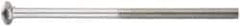 Value Collection - 5/16-18 UNC 3-1/2" Length Under Head, Standard Square Neck, Carriage Bolt - 18-8 Stainless Steel, Uncoated - Top Tool & Supply