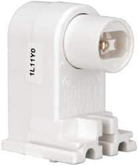 Leviton - 2 Pin, 600 VAC, 660 Watt, Pedestal Base, Pedestal Lamp Holder - Fluorescent, Screw Mounted - Top Tool & Supply