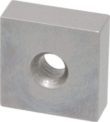 Mitutoyo - 0.35" Square Steel Gage Block - Accuracy Grade 0, Includes Certificate of Inspection - Top Tool & Supply