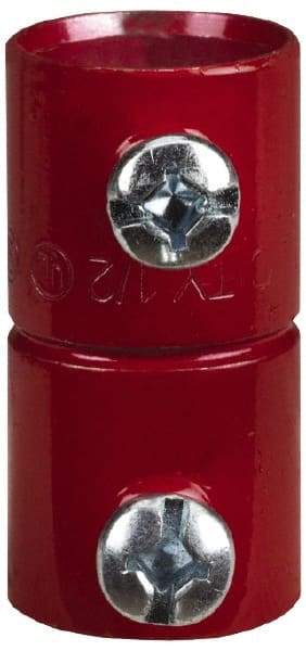 Thomas & Betts - 1/2" Trade, Steel Set Screw EMT Conduit Coupling - Noninsulated - Top Tool & Supply