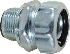 Thomas & Betts - 3/4" Trade, Steel Threaded Straight Liquidtight Conduit Connector - Insulated - Top Tool & Supply