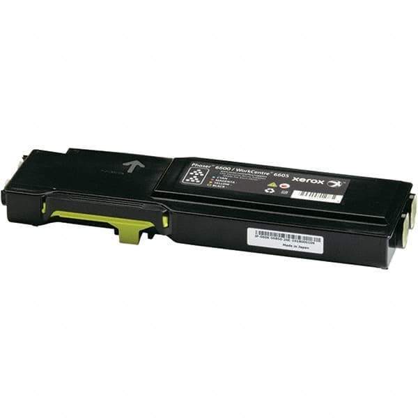 Xerox - Yellow Toner Cartridge - Use with Xerox Phaser 6600, WorkCentre 6605 - Top Tool & Supply