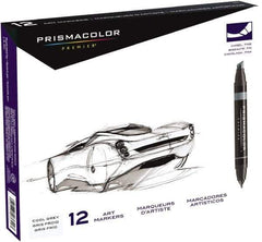 Prismacolor - Assorted Colors, Art Marker - Chisel Tip, Alcohol Based Ink - Top Tool & Supply