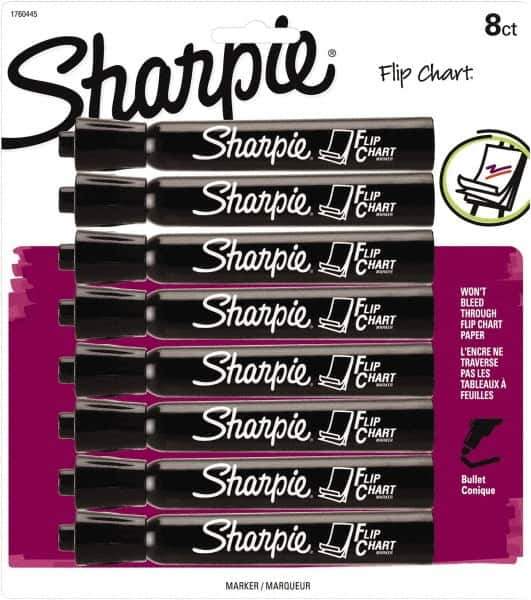 Sharpie - Black Permanent Marker - Bullet Tip, Water Based - Top Tool & Supply