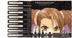 Prismacolor - Black, Sepia Art Marker - Brush Tip, Alcohol Based Ink - Top Tool & Supply