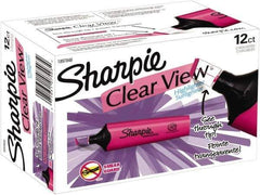 Sharpie - Fluorescent Pink Highlighter - Chisel Tip, AP Nontoxic Ink - Top Tool & Supply