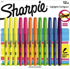 Sharpie - Assorted Colors, Highlighter - Chisel Tip, AP Nontoxic Ink - Top Tool & Supply