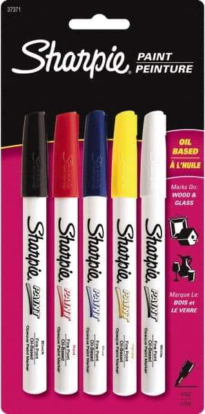 Sharpie - Assorted Colors, Paint Marker - Fine Tip - Top Tool & Supply