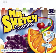 Mr. Sketch - Assorted Colors, Art Marker - Chisel Tip - Top Tool & Supply