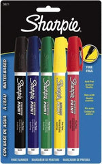 Sharpie - Assorted Colors, Paint Marker - Fine Tip - Top Tool & Supply