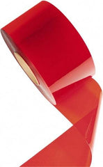 Aleco - Orange Replacement Vinyl Strip Standard Dock Curtain Strips - 8" Wide x 300' Long x 0.08" Thick, PVC - Top Tool & Supply