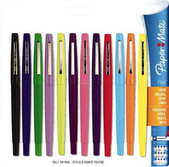 Paper Mate - Medium Porous Point Pen - Assorted Colors - Top Tool & Supply