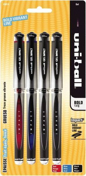 Uni-Ball - 1mm Stick Pen - Assorted Colors - Top Tool & Supply