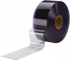 TMI, LLC - Clear Smooth Bulk Strip Roll, Low Temperature Dock Curtain Strips - 6" Wide x 300' Long x 0.06" Thick, PVC - Top Tool & Supply