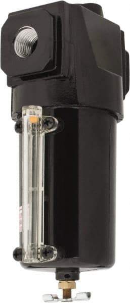 PRO-SOURCE - 83 CFM Oil Removal Filter - 1/2" 250 psi, Manual Drain - Top Tool & Supply