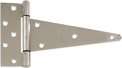 National Mfg. - 6-5/8" Long, Stainless Steel Coated Extra Heavy Duty - 10" Strap Length, 2-9/32" Wide Base - Top Tool & Supply