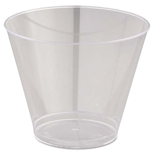 WNA - Comet Smooth Wall Tumblers, 9 oz, Clear, Squat, 25/Pack, 20 Packs/Carton - Top Tool & Supply