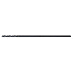 #8 2-7/16″ Flute Length 135° High Speed Steel Aircraft Extension Drill Oxide Finish, 0.199″ Diam Straight-Cylindrical Shank, Split Point, Self-Centering, Series 1805