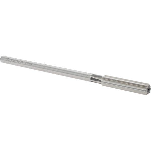 Cleveland - 10mm High Speed Steel 6 Flute Chucking Reamer - Top Tool & Supply