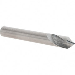 Chicago-Latrobe - 1/2" Body Diam, 90°, 3-3/4" OAL, Solid Carbide Spotting Drill - Top Tool & Supply