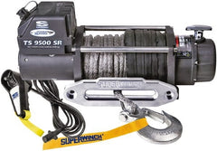 Superwinch - 9,500 Lb Capacity, 80' Cable Length, Automotive Heavy-Duty Recovery Winch - Top Tool & Supply