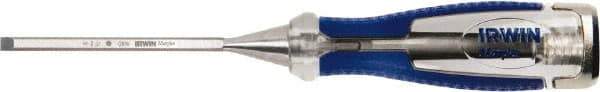 Irwin - 1/4" Blade Width Wood Chisel - Acetate Handle - Top Tool & Supply