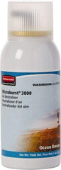 Rubbermaid - 2 oz Air Freshener Dispenser Aerosol Refill - Ocean Breeze, Compatible with Microburst 3000 Dispensers - Top Tool & Supply