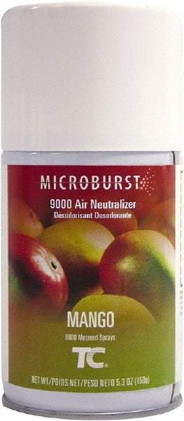 Rubbermaid - 5.3 oz Air Freshener Dispenser Aerosol Refill - Mango, Compatible with Microburst 9000 Dispensers - Top Tool & Supply