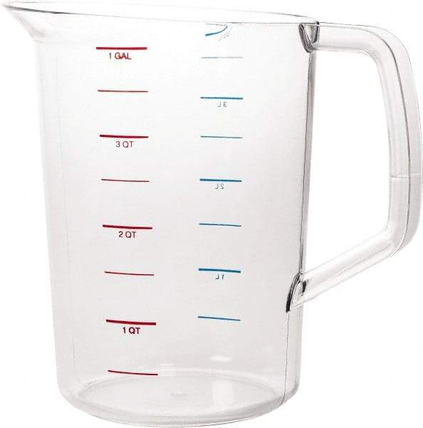 Rubbermaid - 4 Quart Polycarbonate Measuring Cup - Top Tool & Supply