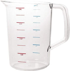 Rubbermaid - 4 Quart Polycarbonate Measuring Cup - Top Tool & Supply