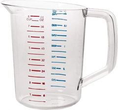 Rubbermaid - 2 Quart Polycarbonate Measuring Cup - 125 ml Graduation - Top Tool & Supply