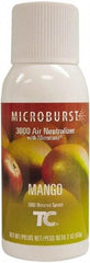 Rubbermaid - 2 oz Air Freshener Dispenser Aerosol Refill - Mango, Compatible with Microburst 3000 Dispensers - Top Tool & Supply