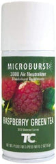 Rubbermaid - 2 oz Air Freshener Dispenser Aerosol Refill - Raspberry Green Tea, Compatible with Microburst 3000 Dispensers - Top Tool & Supply