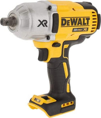 DeWALT - 1/2" Drive 20 Volt Mid-Handle Cordless Impact Wrench & Ratchet - 1,900 RPM, 0 to 2,400 BPM, 700 Ft/Lb Torque, Lithium-Ion Batteries Not Included - Top Tool & Supply