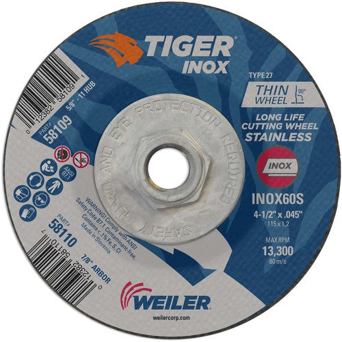 ‎4-1/2X.045 TIGER INOX TYPE 27 - Top Tool & Supply