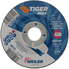 ‎4-1/2X1/8 TIGER INOX TYPE 27 - Top Tool & Supply