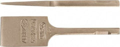 Ampco - 2" Head Width, 7-3/4" OAL, 5/8" Shank Diam, Scaling Chisel - Square Drive, Square Shank - Top Tool & Supply