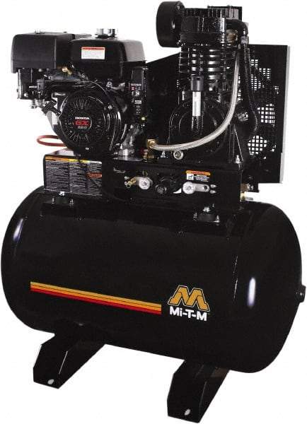 MI-T-M - Stationary Gas Air Compressors Horsepower: 13 Cubic Feet per Minute: 29.00 - Top Tool & Supply