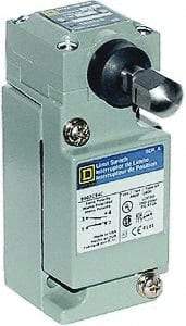 Square D - DPDT, 2NC/2NO, 600 Volt Screw Terminal, Plunger Actuator, General Purpose Limit Switch - 1, 2, 4, 6, 12, 13, 6P NEMA Rating, IP67 IPR Rating - Top Tool & Supply