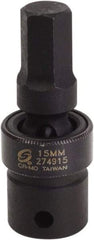 Sunex Tools - 1/2" Drive, 15mm Impact Hex Bit Socket - Top Tool & Supply