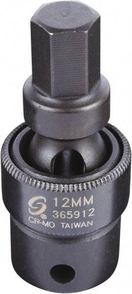 Sunex Tools - 3/8" Drive, 12mm Impact Hex Bit Socket - Top Tool & Supply