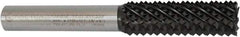 Controx - 17mm Diam, 2" LOC, Plain End, Powdered Metal Diamond Pattern Router Bit - Right Hand Cut, 4-1/2" OAL - Top Tool & Supply