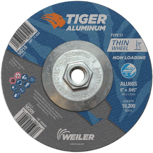 6X.045 TIGER ALUM T27 C/O WHL - Top Tool & Supply