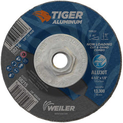 ‎4-1/2X1/18 TIGER ALUM T27 COMB WHL - Top Tool & Supply