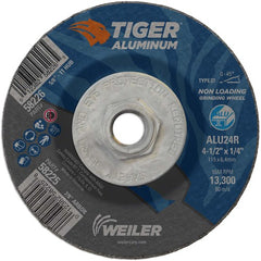 ‎4-1/2X1/4 TIGER ALUM T27 GRIND WHL - Top Tool & Supply